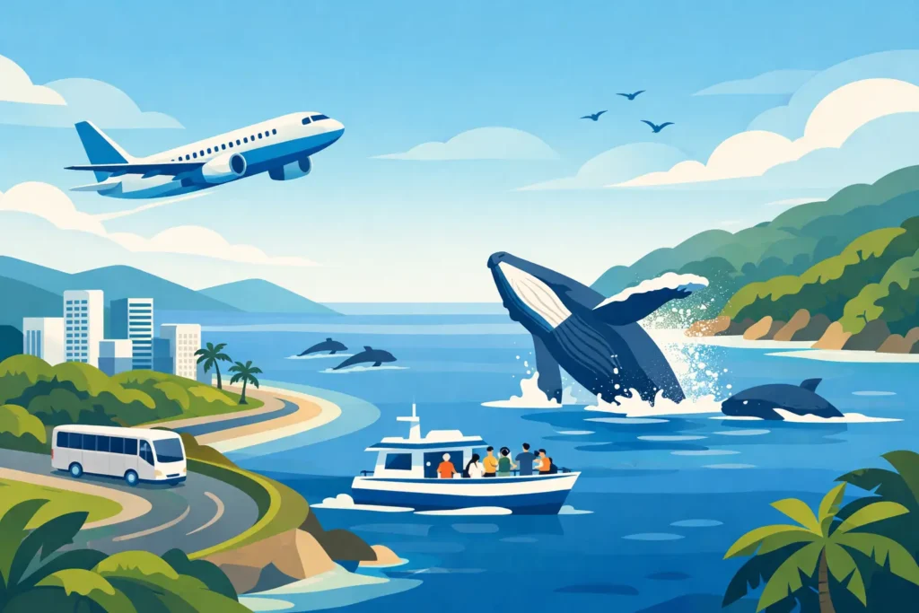 Avistamiento de ballenas desde Cali: cómo ir