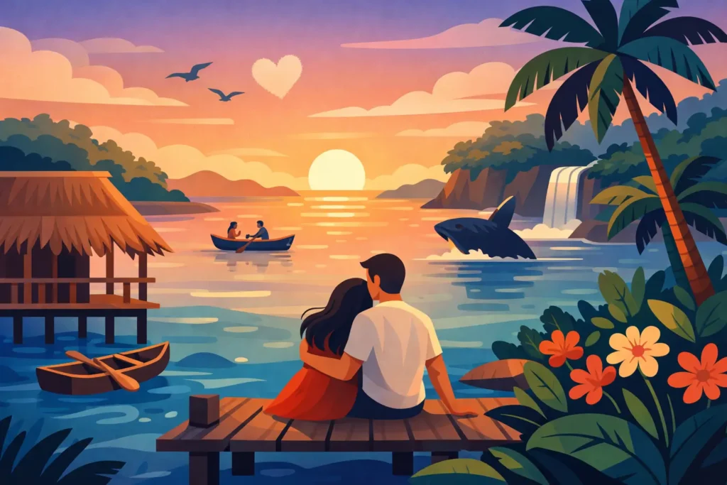 7 planes románticos en el Pacífico colombiano