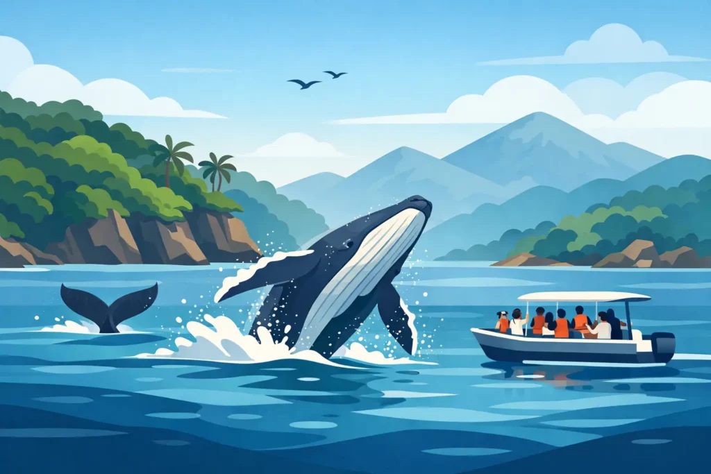 Avistamiento ballenas Colombia en el Pacífico