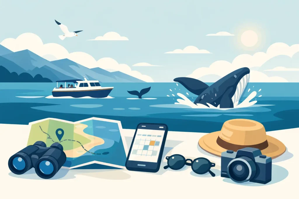 Cómo planear un avistamiento de ballenas