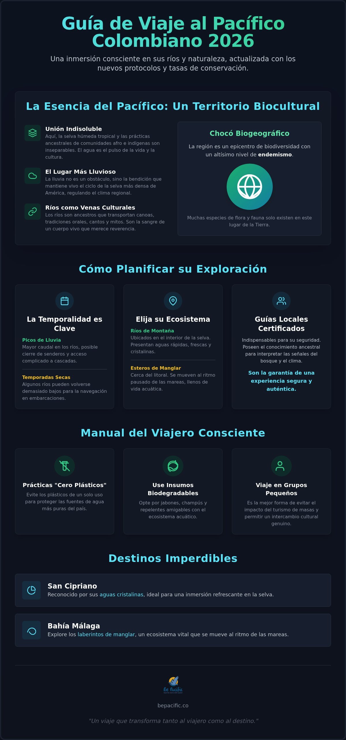 Guía para Explorar los Ríos y la Naturaleza del Pacífico Colombiano en 2026