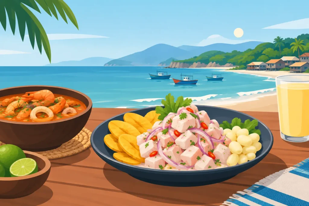 Tour gastronómico Pacífico con sabor local