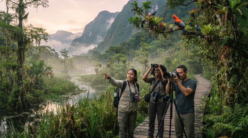 Expedición de avistamiento de aves desde New Orleans: guía para elegir tu viaje a Colombia