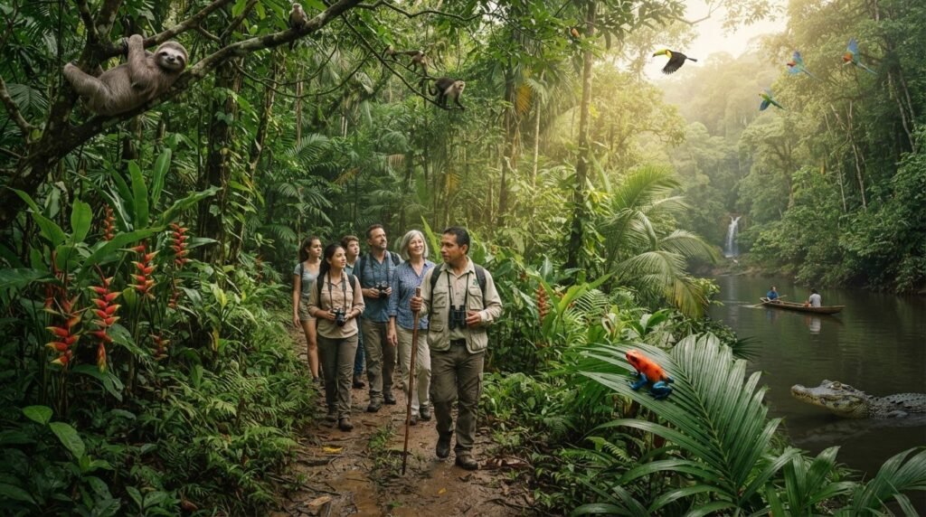 Tour de flora y fauna en la selva del Pacífico: qué ver